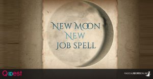 New Moon, New Job spell