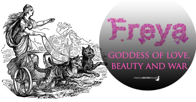 Freya (Freja) the Scandinavian Goddess of Love, Beauty and War