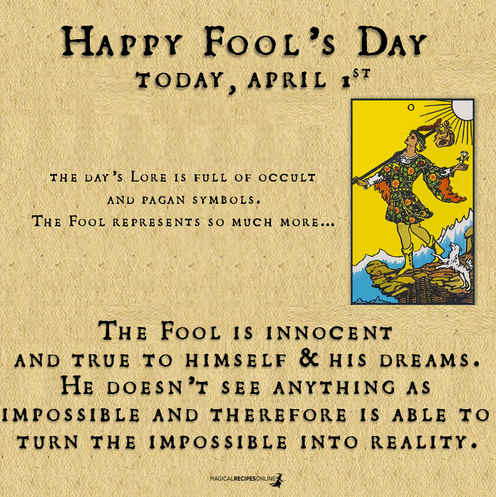 The April Fool's day & its secret Symbolism!