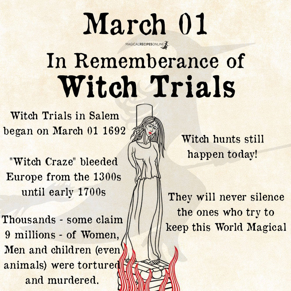 Stop Modern Witch Hunting - thousands of Witches murdered annually