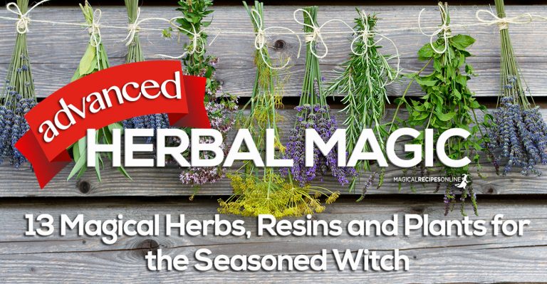 Advanced Herbal Magic: 13 Magical Herbs, Resins and Plants for the Seasoned Witch
