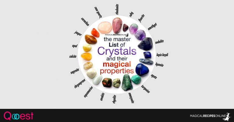 List of Crystals and their Magical Powers