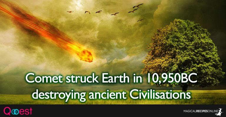 A Comet struck Earth in 10,950BC destroying ancient Civilisations