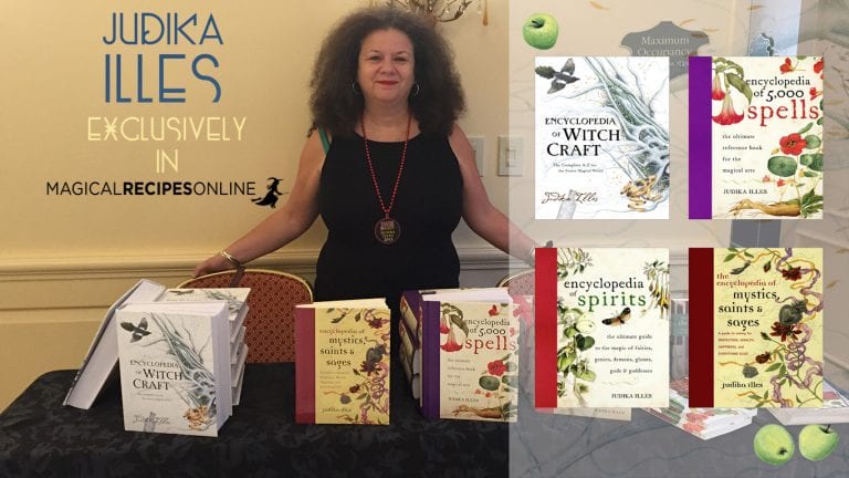 Judika Illes’ Magic, exclusively in Magical Recipes Online