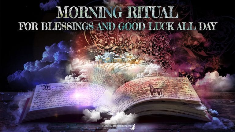 Morning Ritual for Energy and Good Luck