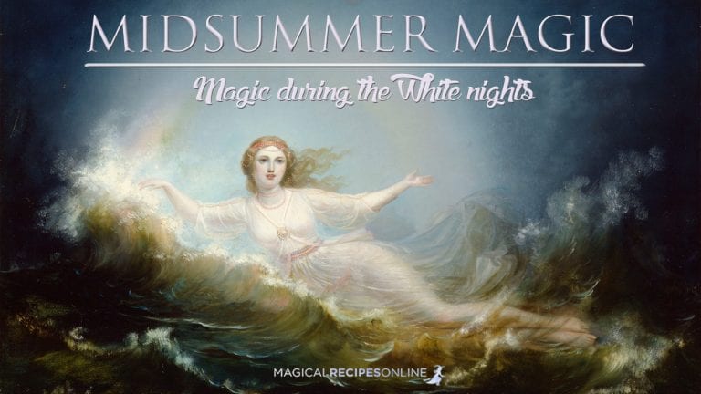 Magic during the White Night of Summer Solstice