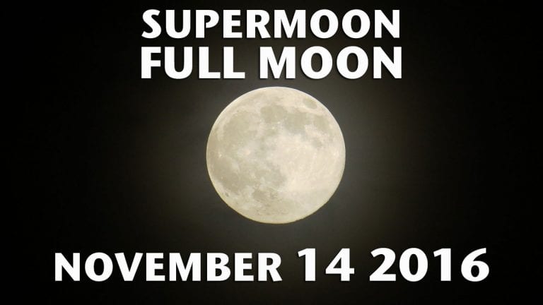 SuperMoon – Full Moon, November 14, 2016