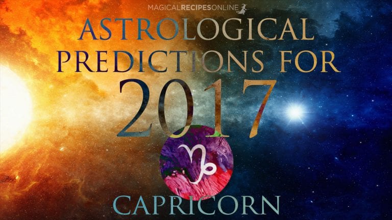 Astrological Predictions for 2017 – CAPRICORN