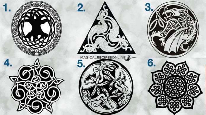 celtic sigil and celtic knots