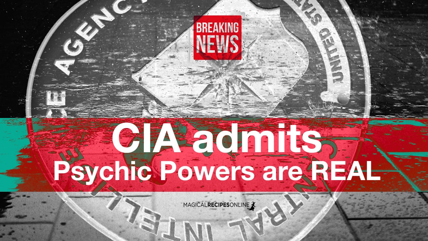 CIA admits psychic powers are real