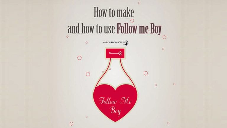 Follow Me Boy Oil: Recipe and how to use !