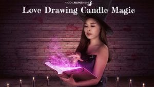love drawing candle magic