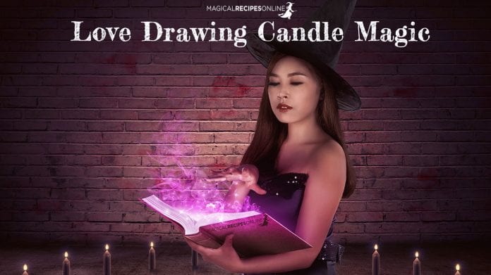 love drawing candle magic