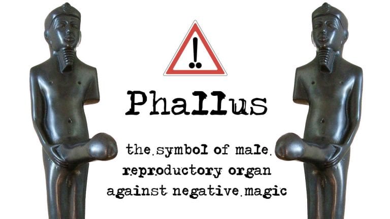 Phallus. Sexuality against evil magic