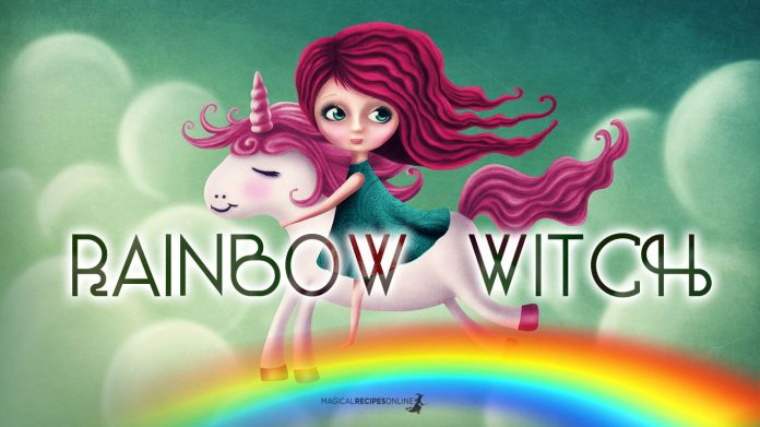 rainbow witch