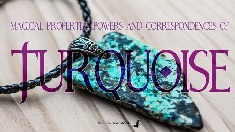 Magical properties, powers and correspondences of Turquoise