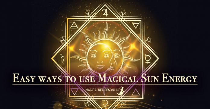 Easy ways to use Magical Sun Energy
