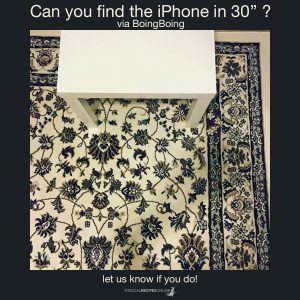 spot the iphone 