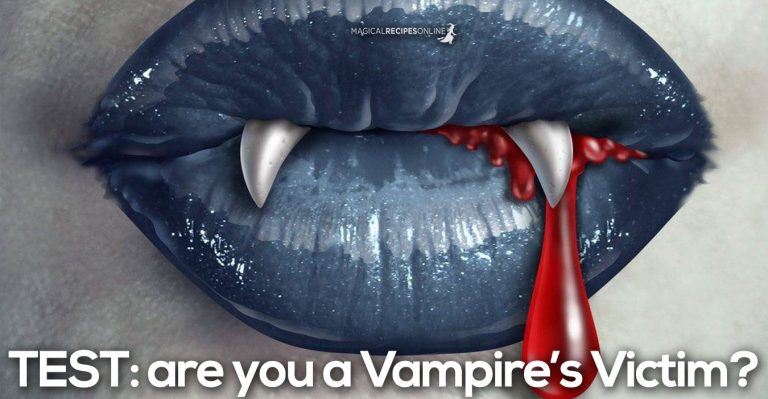 TEST: Are you a Vampire’s Victim ?