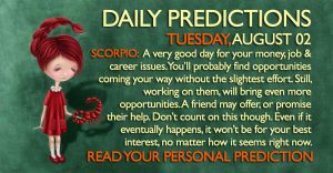 daily horoscope predictions astrology august 02 2017
