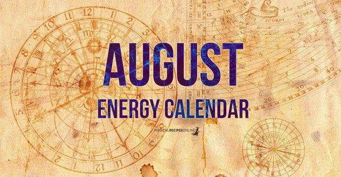 August's Energy Calendar