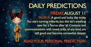 daily predictions august 11 2017