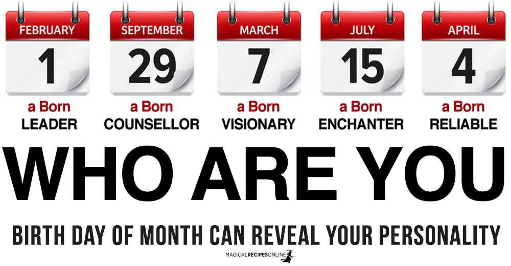 Birth Day of Month can reveal your Personality & Destiny