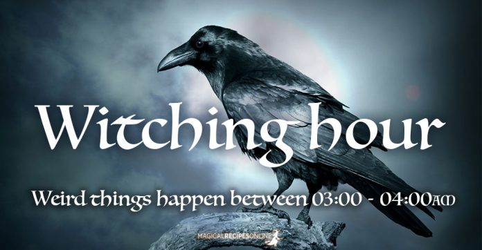 The Witching Hour - Weird things happen between 03:00 - 04:00AM