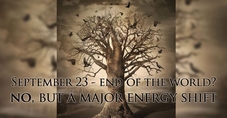World End in September 23 2017? No, but a Major Energy Shift