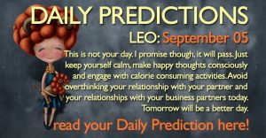 Daily Predictions for Tuesday, 5 September 2017