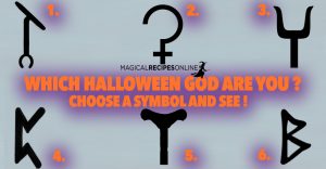 Which Halloween God - Goddess are you? Pick a Symbol!