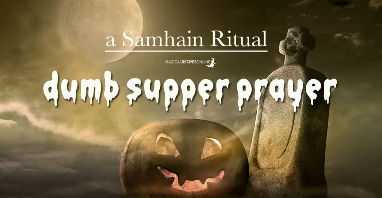 Dumb Supper Prayer