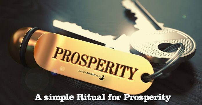 A Simple Prosperity Ritual
