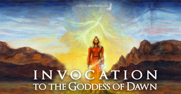 An Invocation to the Goddess of Dawn