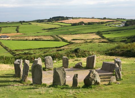 Stone Circle at Drombeg, County Cork, Ireland