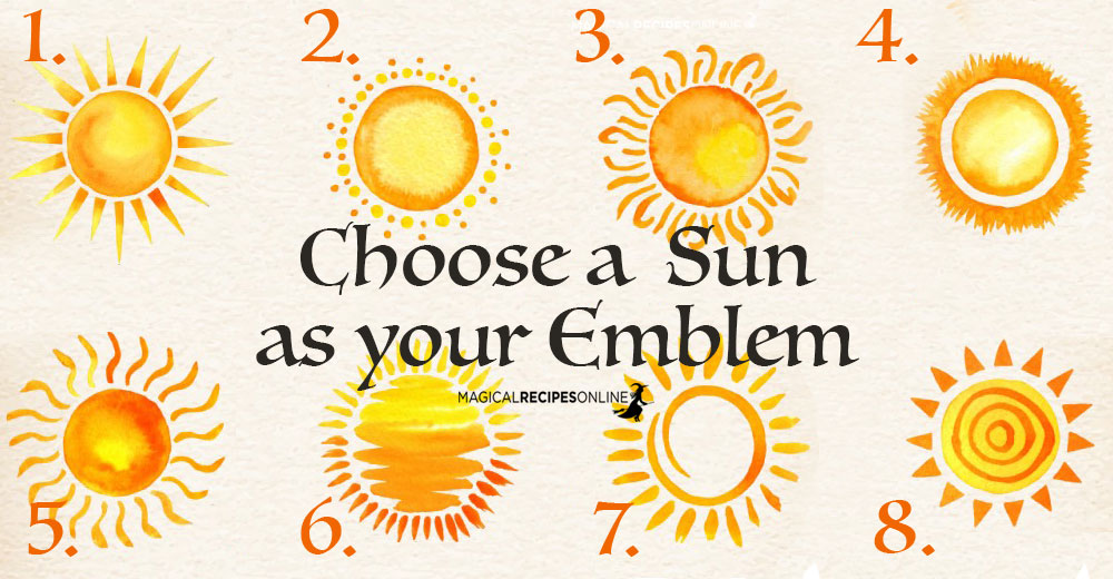 Choose a Sun as Your Emblem - See what it Means