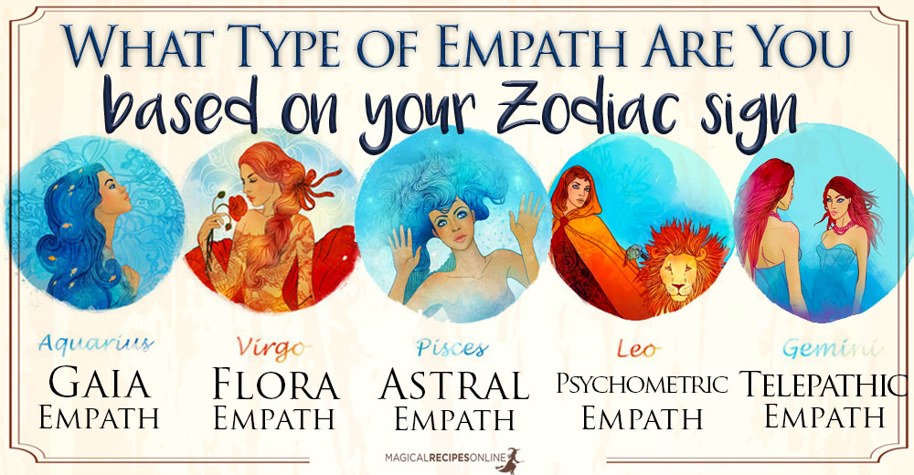 Types of Empaths And Zodiac Signs