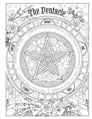 Download Coloring Book of Shadows: Book of Spells - Magical Recipes Online