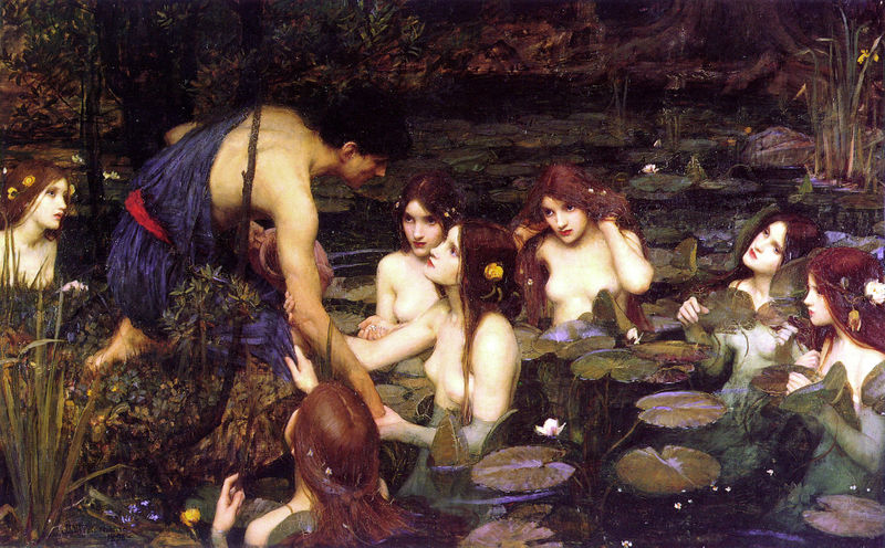 Hylas and the Nymphs John William Waterhouse