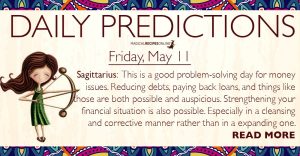 Daily Predictions for Friday, 11 May 2018