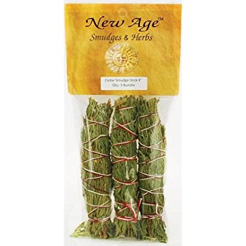  Cedar Smudge Stick 3-Pack by Generic $9.75