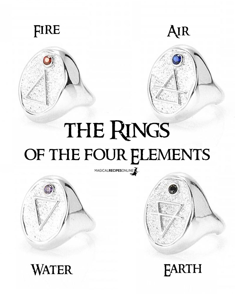 buy the rings of the four elements