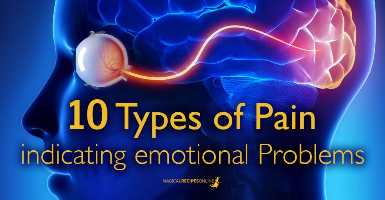 10 Types of Pain indicating emotional problems