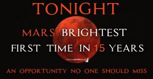 TONIGHT: Mars At Its Brightest, First Time In 15 Years