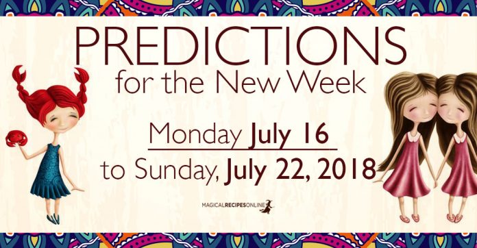 Predictions for the New Week, July 16 - 22, 2018