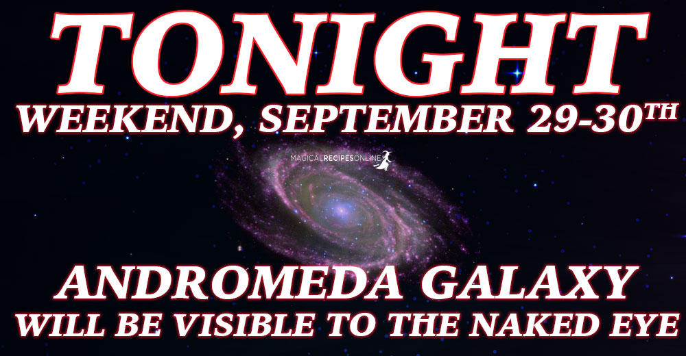 Andromeda Galaxy with Naked Eye