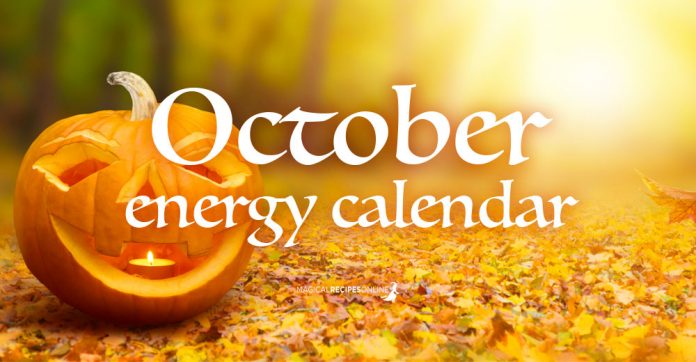 October's Energy Calendar