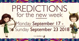 Predictions for the New Week, September 17 - 23