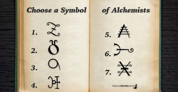 Your Current Life's Challenge - Choose a Symbol of Alchemists
