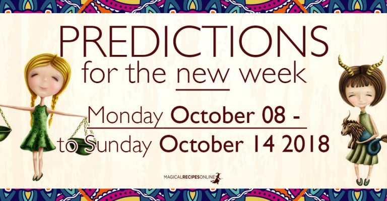 Predictions for the New Week,  October 08 – 14
